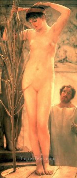  del pintura - Un modelo de escultores Romanticismo Sir Lawrence Alma Tadema